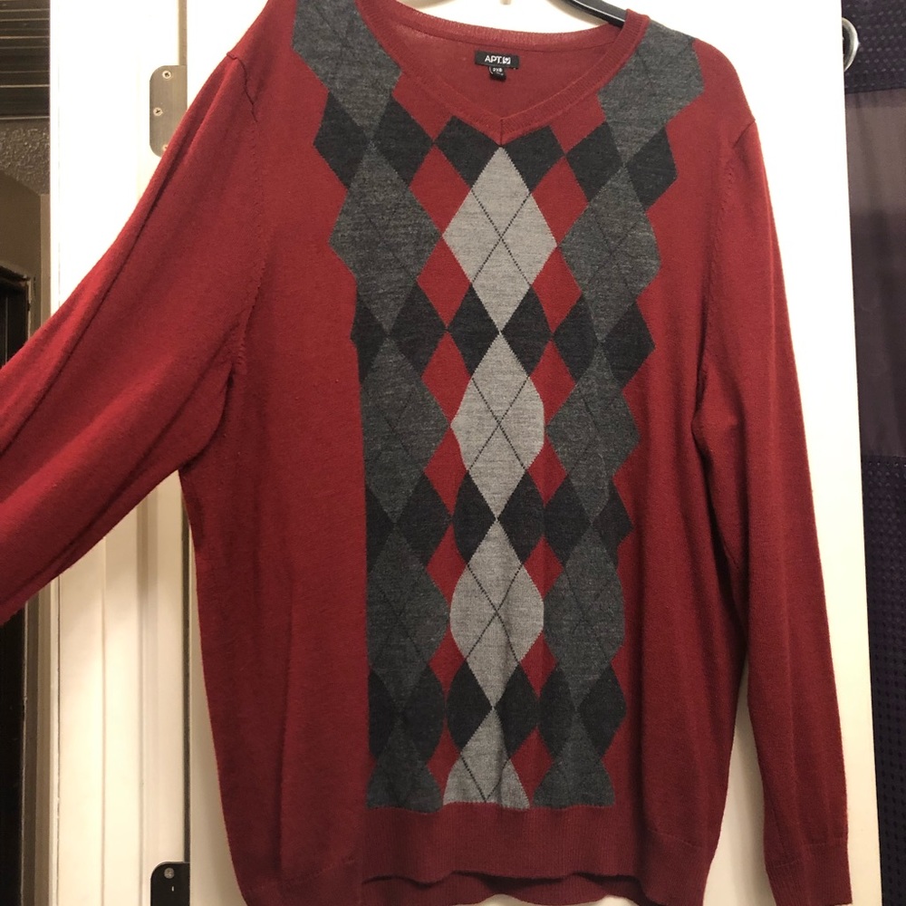 Apt9 Men’s argil long sleeve sweater